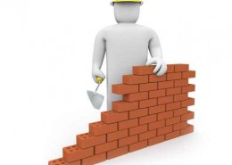 3D小人砌墙盖房图片（500px小图）