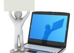 3D小人与笔记本图片（500px小图）