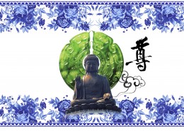 中国风瓷器海报图片