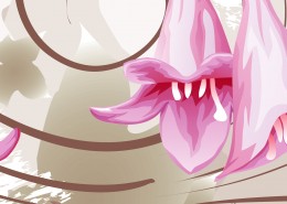 百合花三联挂画图片大全