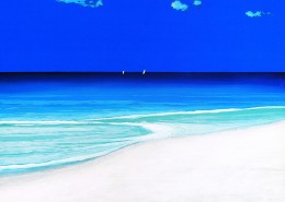 清爽风景三联画图片大全