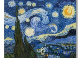 抽象风景油画图片