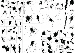 墨点矢量图图片