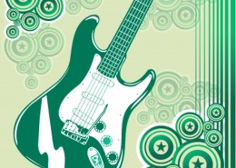 吉他音乐背景图片