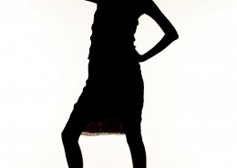 服装模特剪影图片大全