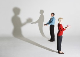 有趣的影子图片