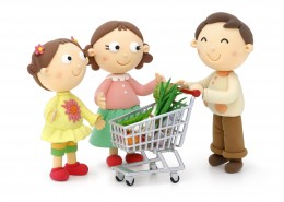 卡通人物家庭成员图片