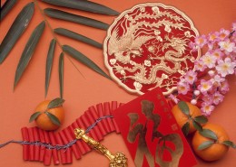 节日气息背景素材图片