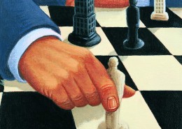 商业寓意漫画图片