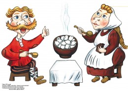 食品包装袋卡通造型设计图片