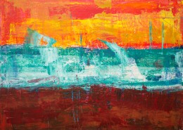 抽象的水彩画图片