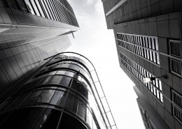 黑白建筑摄影图片