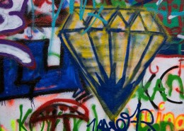 墙上个性的涂鸦图片