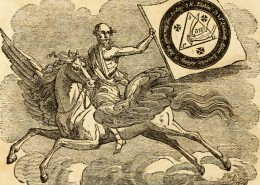 古代欧洲神话插画图片