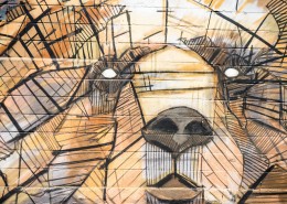 漂亮的墙绘图片