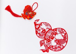 新春剪纸葫芦图片