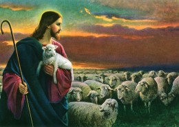 基督教主题彩绘图片