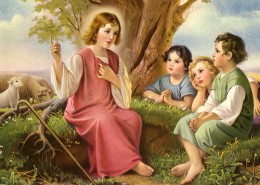 西方天使神话人物彩绘图片