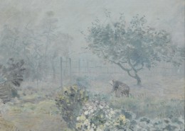 印象派画家阿尔弗莱德·西斯莱绘画作品图片