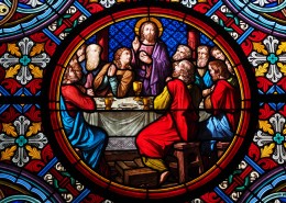 教堂玻璃彩色花窗图片大全