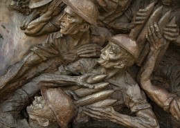 士兵雕塑图片大全