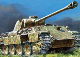 逼真军用坦克油画图片