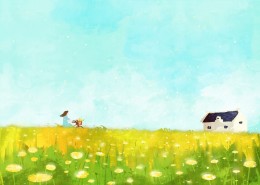 春天插画图片大全