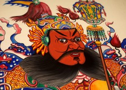 门神水彩画贴图片大全