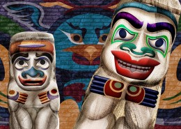 世界民族文化插画图片