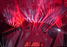 炫酷的激光表演图片