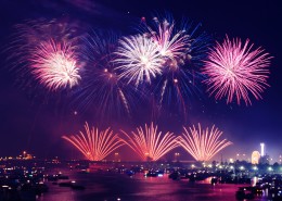 灿烂的烟花图片大全