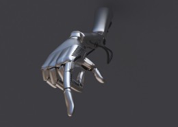 科技机器人手图片