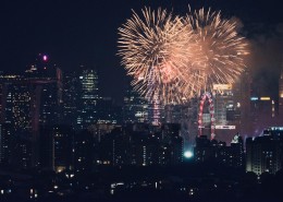 绚烂的烟花图片