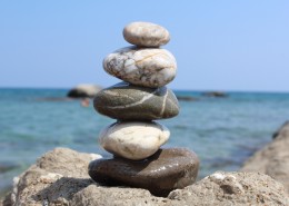 圆润可爱的鹅卵石图片