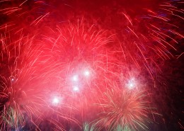 灿烂的烟花图片