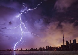 电光石火的闪电图片