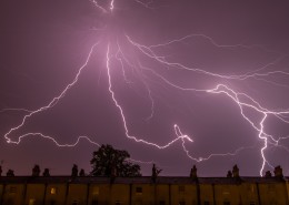 空中的闪电图片大全