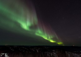 难得一见的极光美景图片