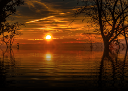 美丽的夕阳风景图片