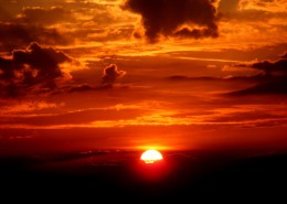 美丽的夕阳风景图片