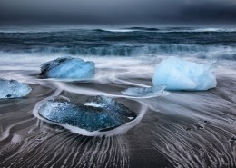 美丽的冰川景色图片