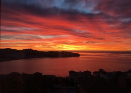 唯美夕阳黄昏落日风景图片大全