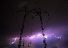 可怕恐怖的闪电图片 自然现象图片