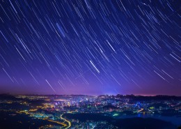 美妙灿烂的星空图片