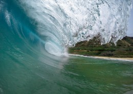 大海中的海浪图片