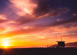 唯美的夕阳图片