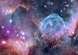 宇宙中的星云图片