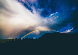 美丽的彩虹图片