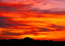 绚丽的“火烧云”图片大全