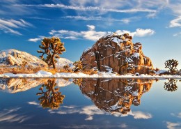 唯美风景倒影图片